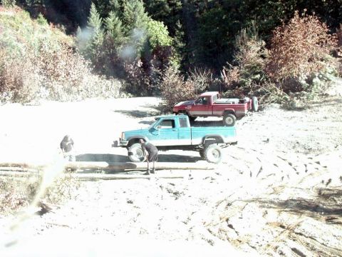 1985 Ford Bronco - David checking things out.