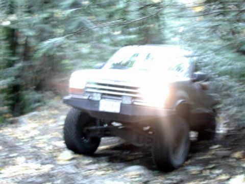 1985 Ford Bronco - Momentum is your friend.