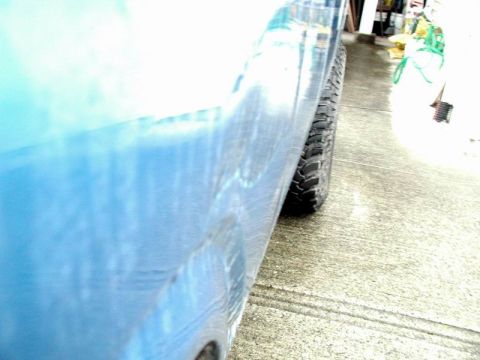 1985 Ford Bronco - Dent #1.