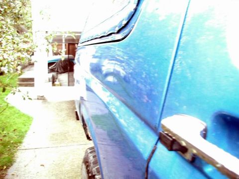 1985 Ford Bronco - Dents #3 and #4.