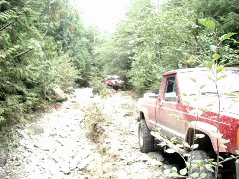 1985 Ford Bronco - Further up the trail.
