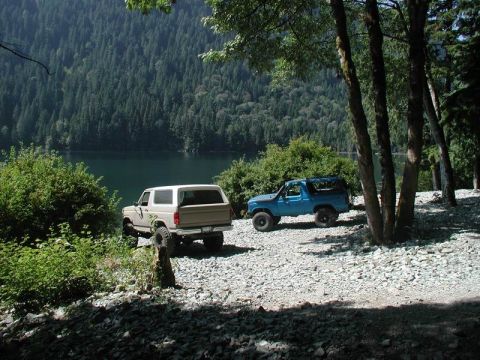 1985 Ford Bronco - Davis Lake.