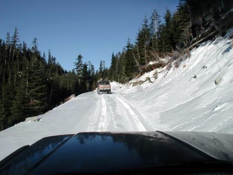 1985 Ford Bronco - Almost at the top.