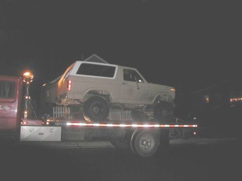 1985 Ford Bronco - It was an expensive trip home.
