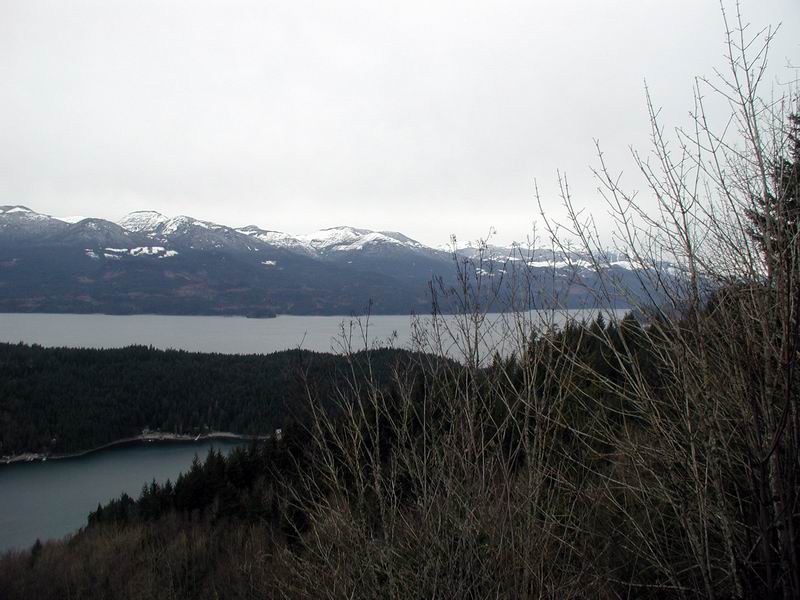 Looking NorthWest over Harrison Lake.