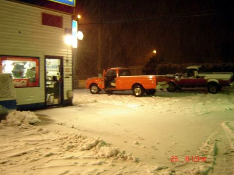 1985 Ford Bronco - Nice old Chevy pick-up.