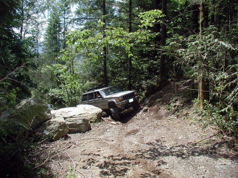 The start of the Weaver/Francis traverse.