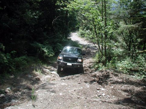 1985 Ford Bronco - This was the Rangers first real wheeling trip