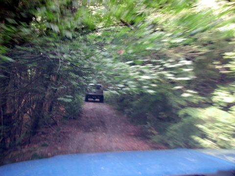 1985 Ford Bronco - Even further up the trail.