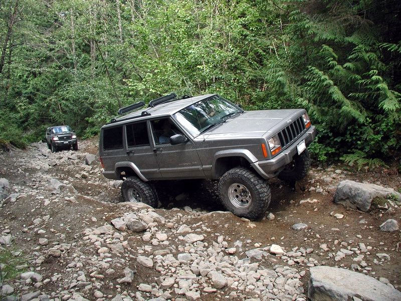 Just before the V-rock heading up to Sunrise Lake.