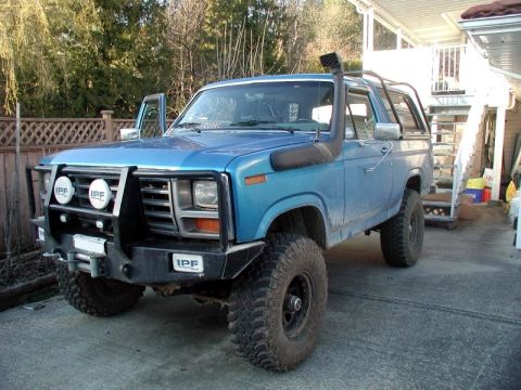 1985 Ford Bronco - Home safe.