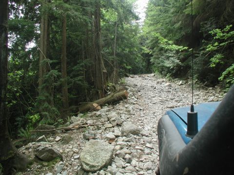 1985 Ford Bronco - Heading up the Mt.