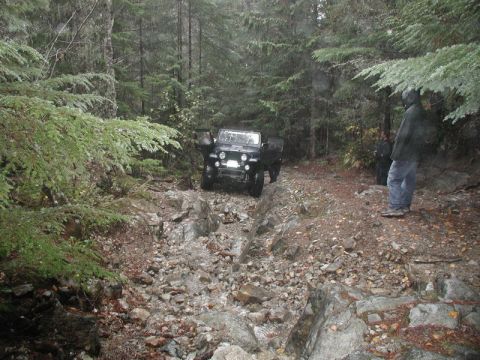 1985 Ford Bronco - Heading up to the waterfall.