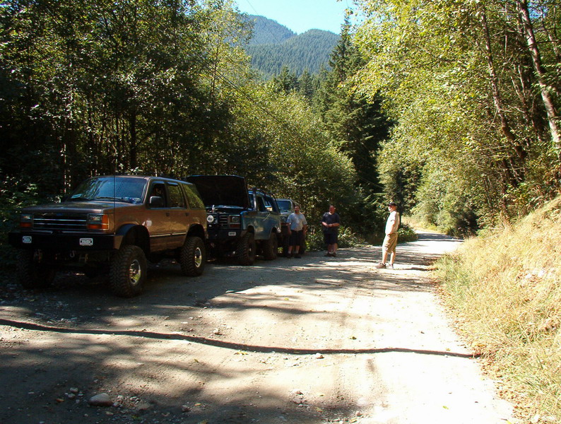 Back on Norrish Creek FSR.