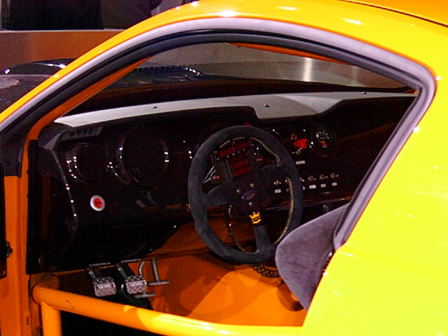 GT-R drivers door open