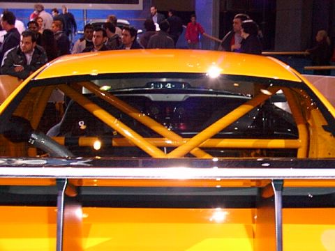 2005 Ford Mustang - GT-R rear view / cage