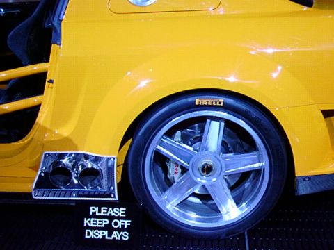 2005 Ford Mustang - GT-R exhaust outlets