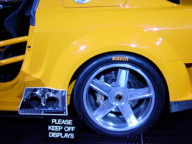 GT-R exhaust outlets