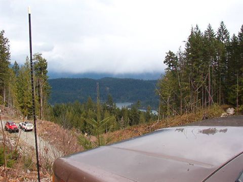 1985 Ford Bronco - Heading down to Hale Creek via the easy route.