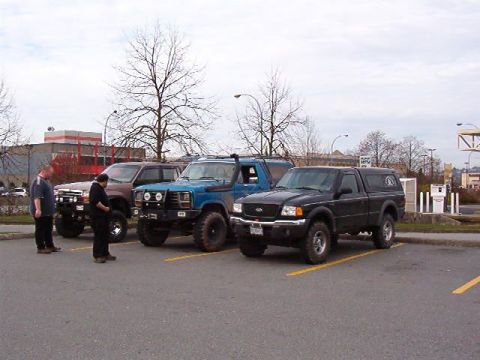1985 Ford Bronco - Meeting in Coquitlam.