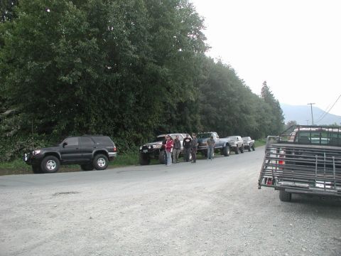 1985 Ford Bronco - 17 when we departed.