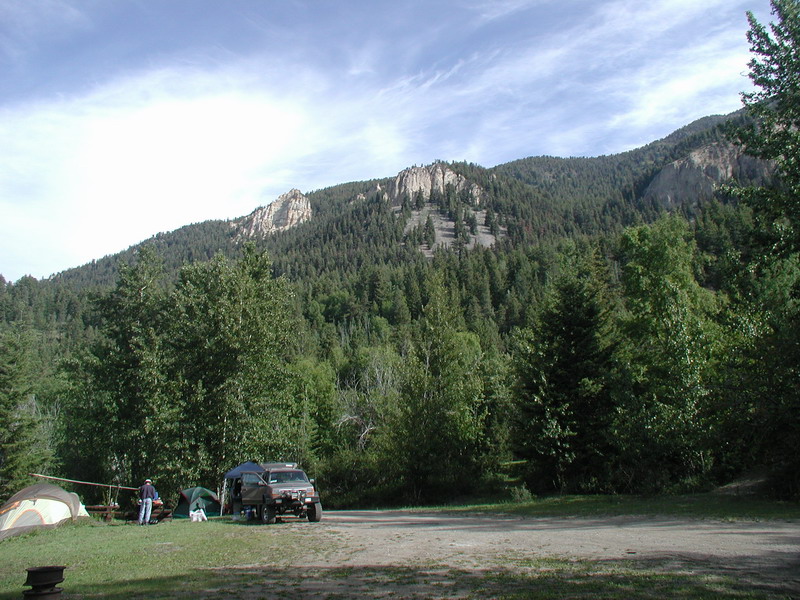 The mountains to the North of us.