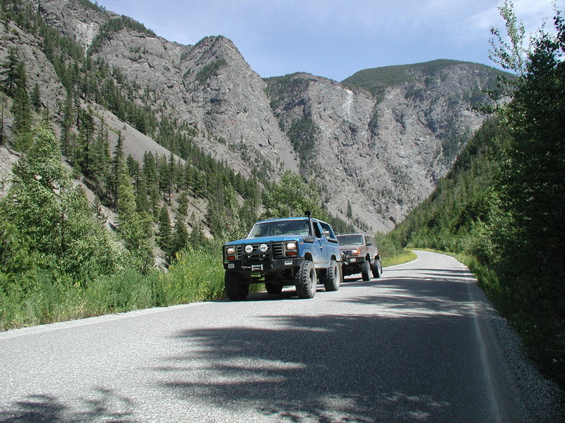 Further down Bridge River road.