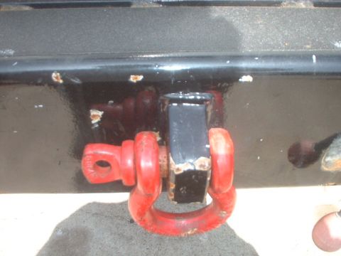 1995 Ford Bronco - the d-ring setup is also really strong.. it actually goes through the bumper and is the piece that connects to the frame.