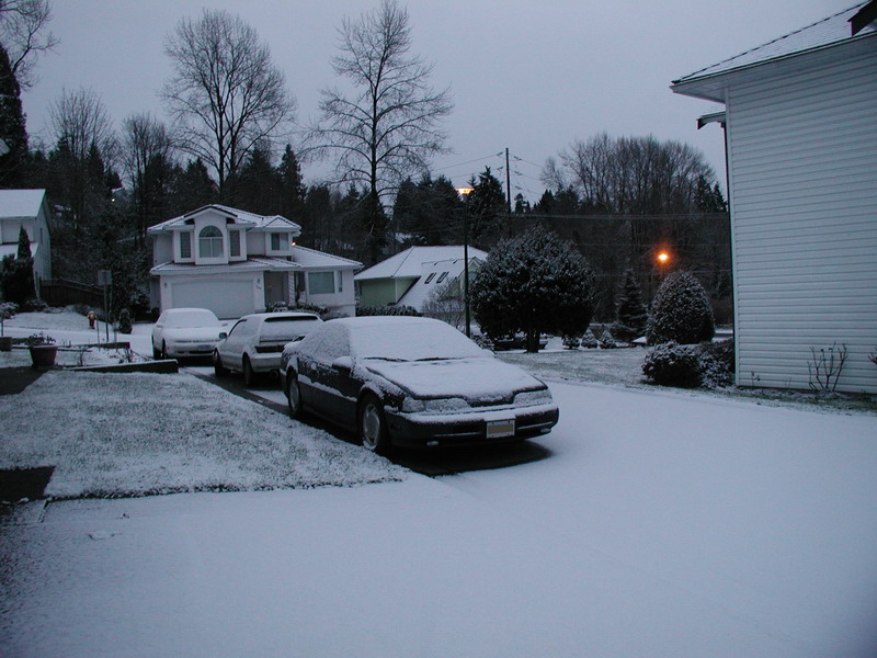 This was what I woke to. Made me wonder what the day was going to bring.