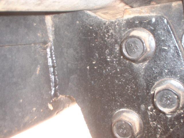 all 3 holes lined up perfect. IF you have a 92-96 bronco contact big mike for one of these bumpers..