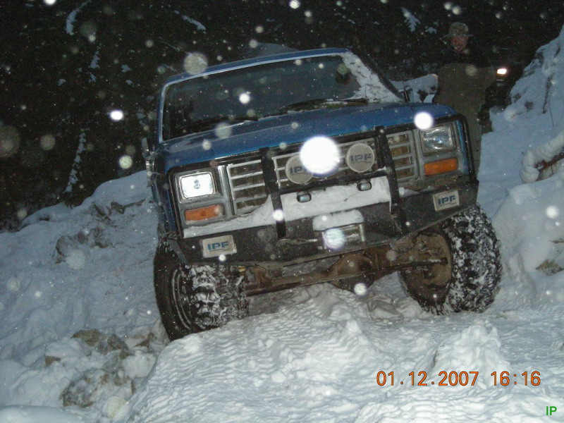 This part was now super slick. After some creative rock stacking by Brian and Indir, I almost got out. I ended up winching off a tree to prevent me from sliding down the bank.