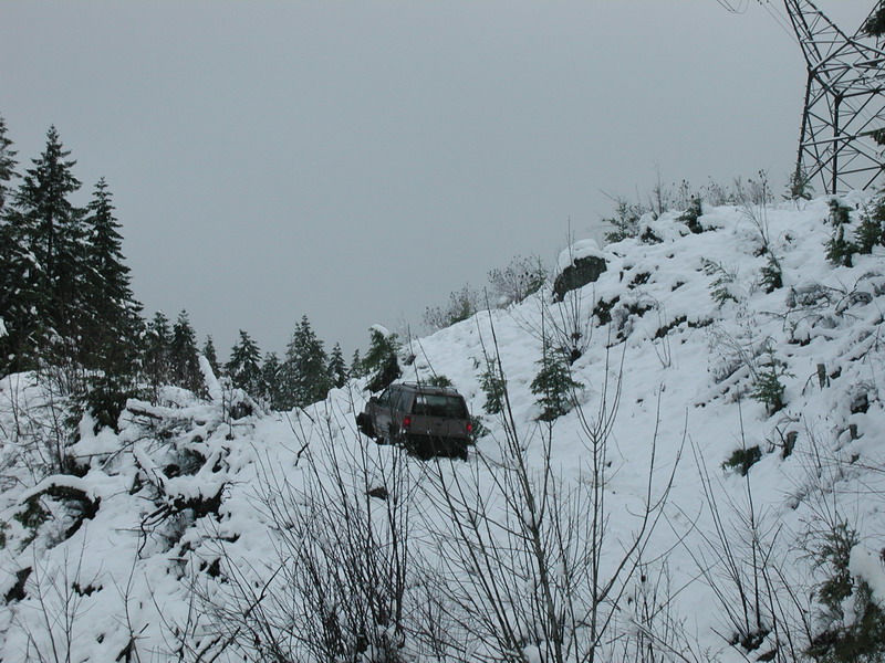 One of the powerline trails.