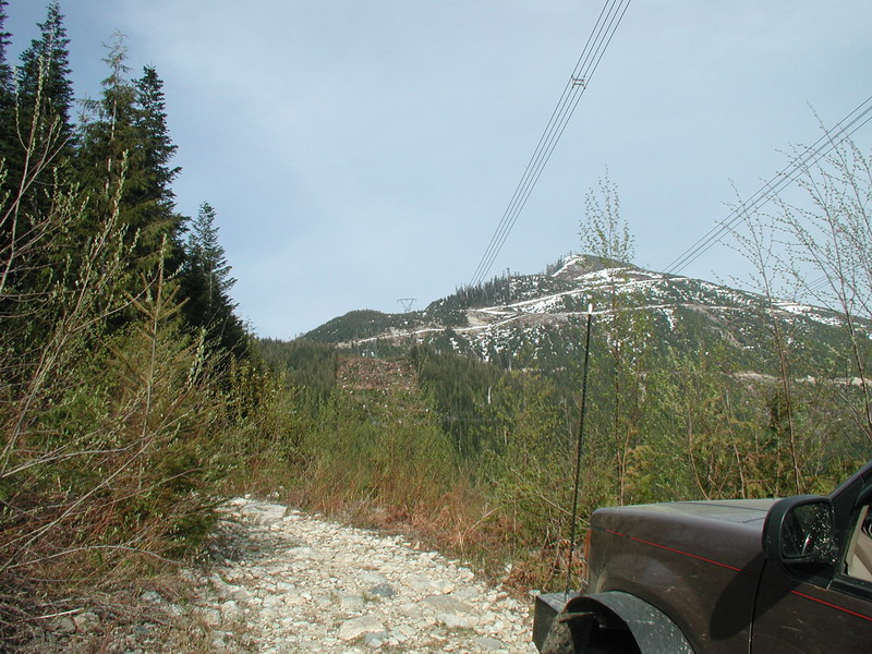 Looking towards Marguret Creek Pass.