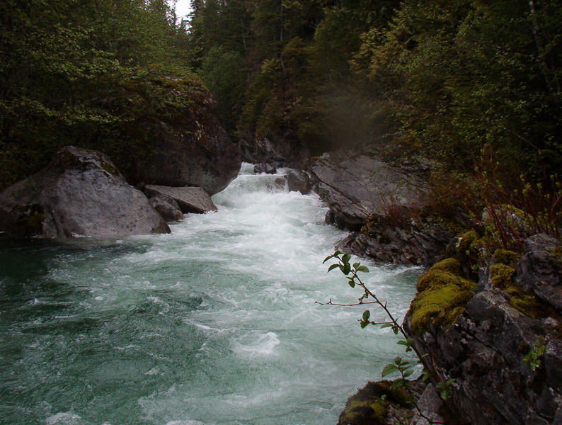 We stopped for lunch by Third Creek.