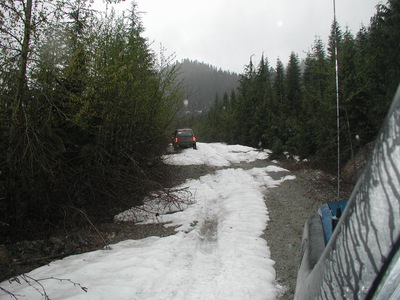 And here is the snow we were expecting.