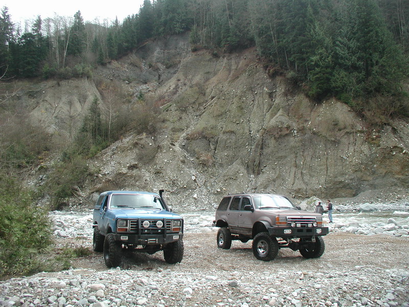 Down on the banks of Norrish Creek.