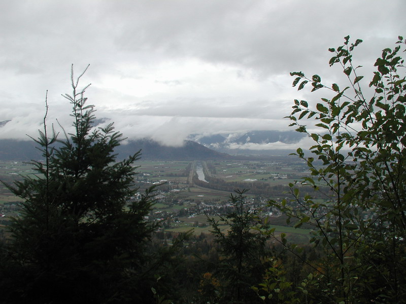 The view from one of our many stops.