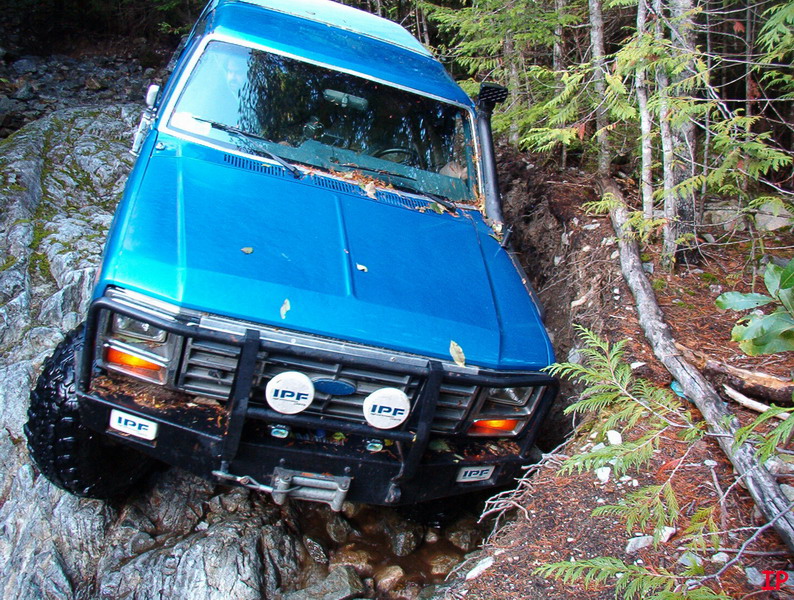 Heading down the Waterfall.