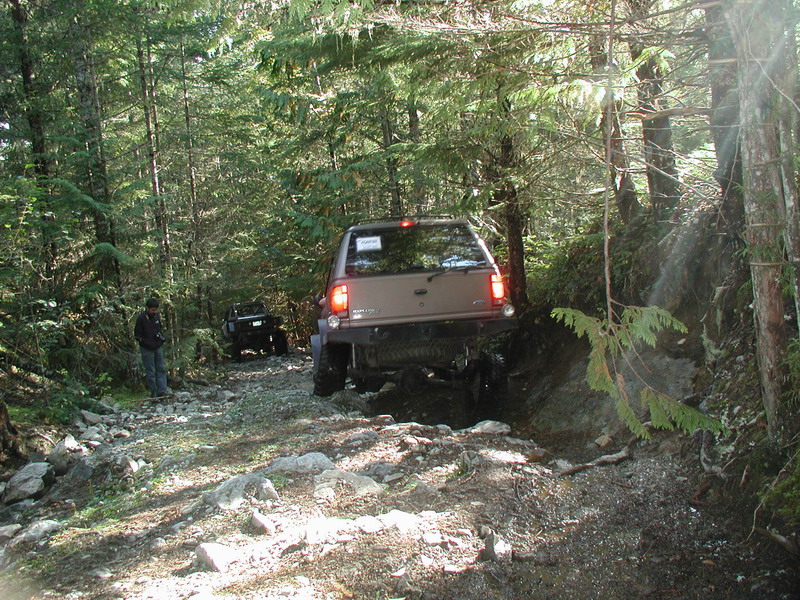 He ended up backing out and taking the other line.