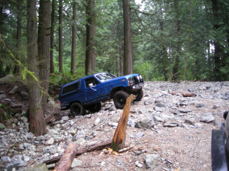 Coming down towards Norrish Creek.