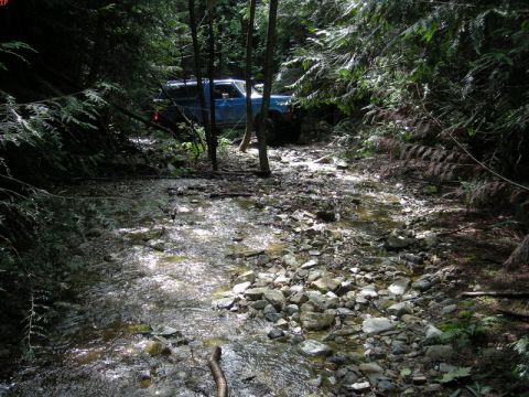 1985 Ford Bronco - Time to turn around.