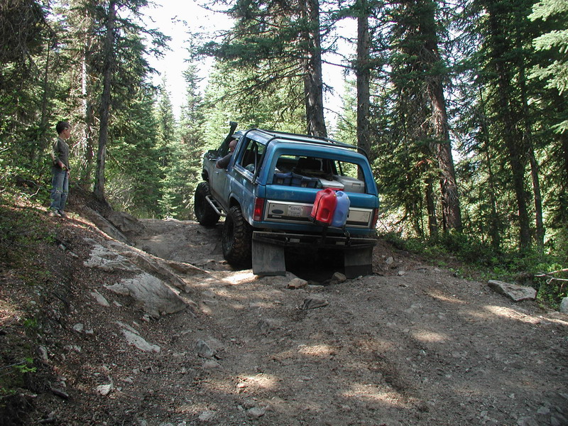 Falcon Hill was no problem, but the ledge near the top made for some good pictures: