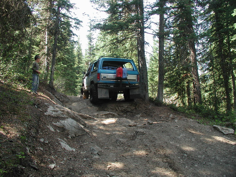 Falcon Hill was no problem, but the ledge near the top made for some good pictures: