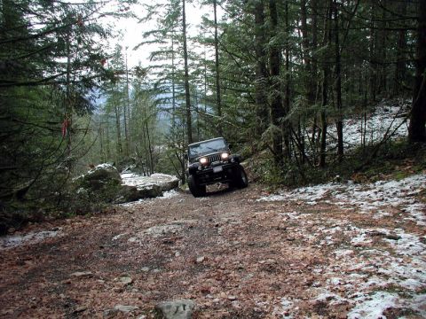 1985 Ford Bronco - The start of the Weaver/Francis Traverse.