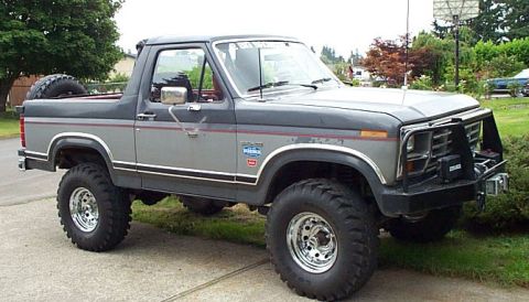 1986 Ford Bronco - Yep, really nice, several years ago.