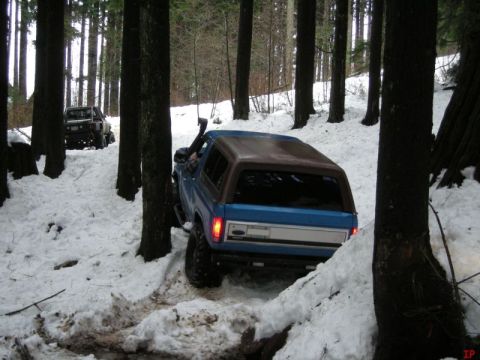 1985 Ford Bronco - This spot gave me a hard time.