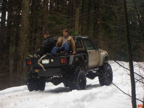 1985 Ford Bronco - The others came back down to check on us.