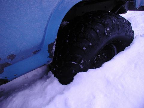 1985 Ford Bronco - This meant deep snow.