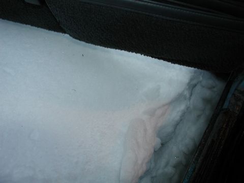 1985 Ford Bronco - I couldn't stay on the packed centre.