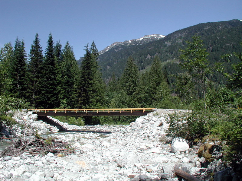 We stopped for lunch at this creek.